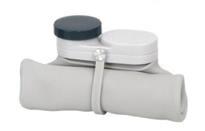 Foldable Silicone Water Bottle 600ml - Grey