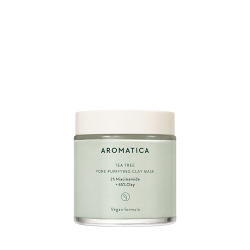 Tea tree Pore Purifying Clay Mask 2% Niacinamide + 45% Clay 120g