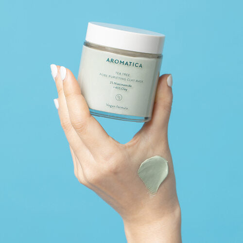 Tea tree Pore Purifying Clay Mask 2% Niacinamide + 45% Clay 120g