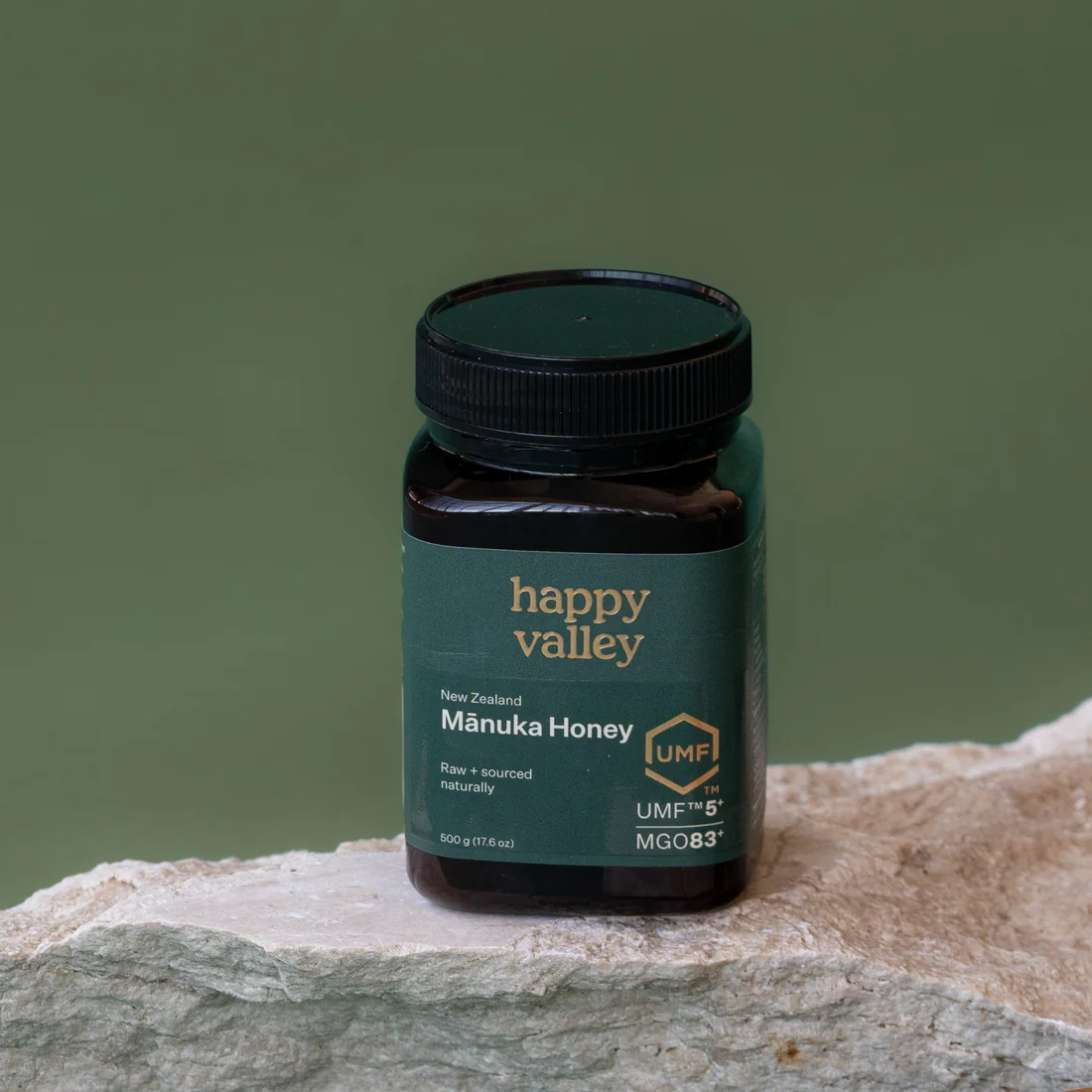 NZ UMF 5+ Mānuka Honey (MGO 83) 500g