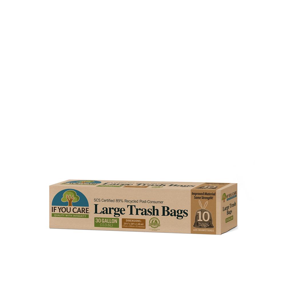 Recycled Polyethylene Plastic Tall Kitchen Bags (13 Gal)