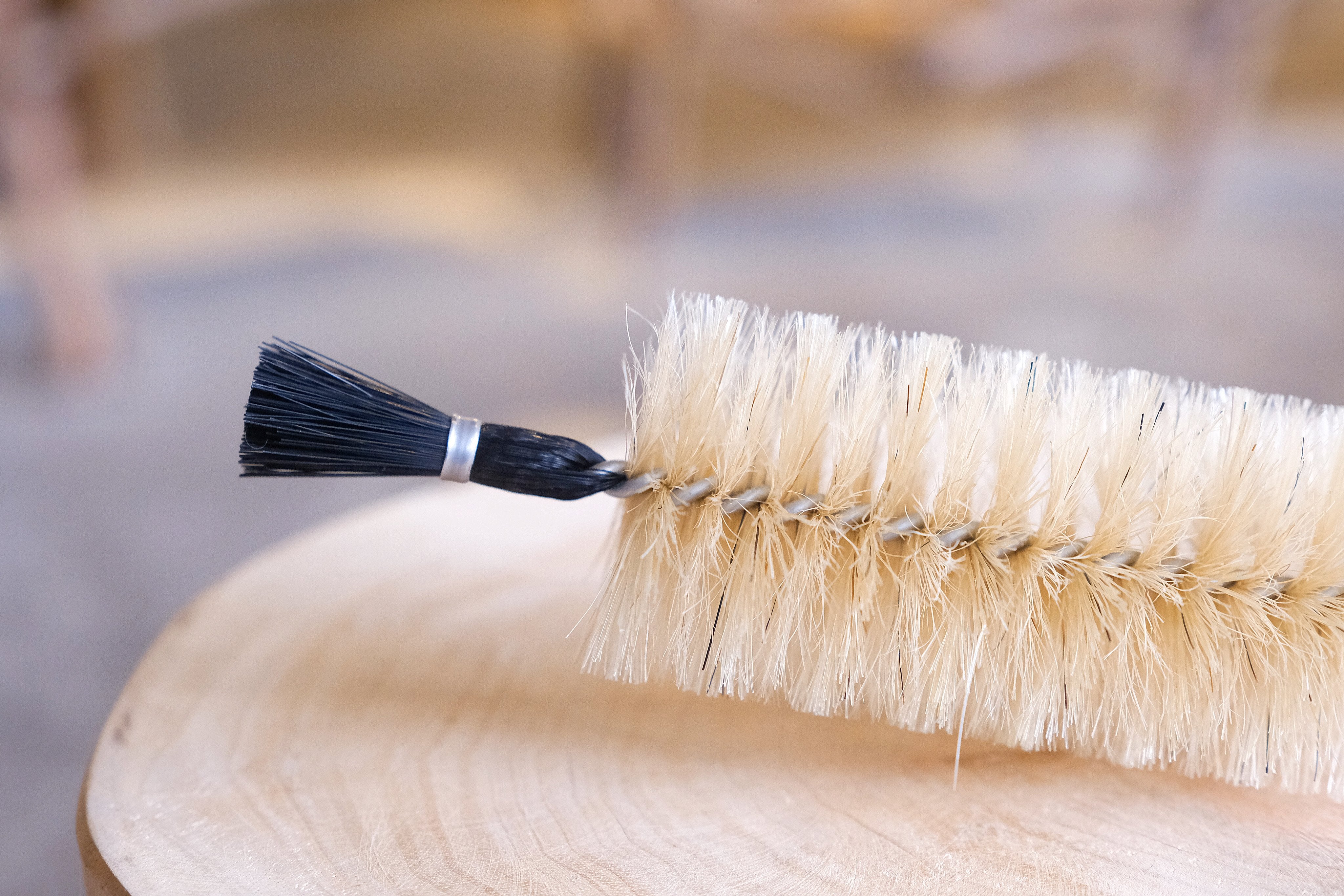 House Hair And Natural Bristles Bottle-Brush