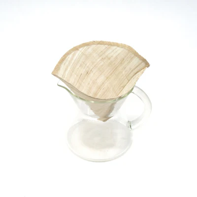 Reusable Handcrafted Ramie Coffee Filter -L