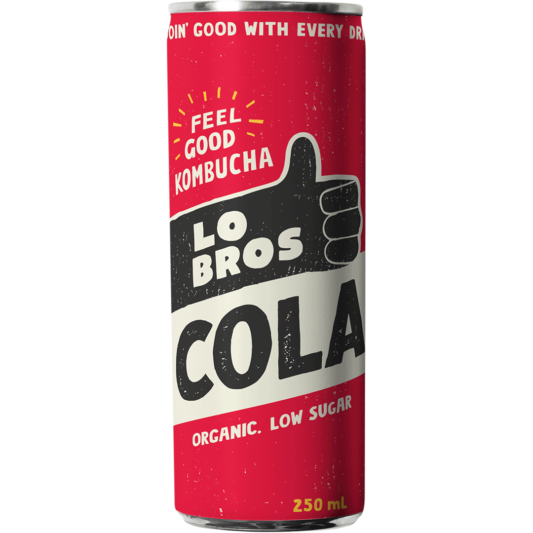 Kombucha Soda Cans - Cola 250ml