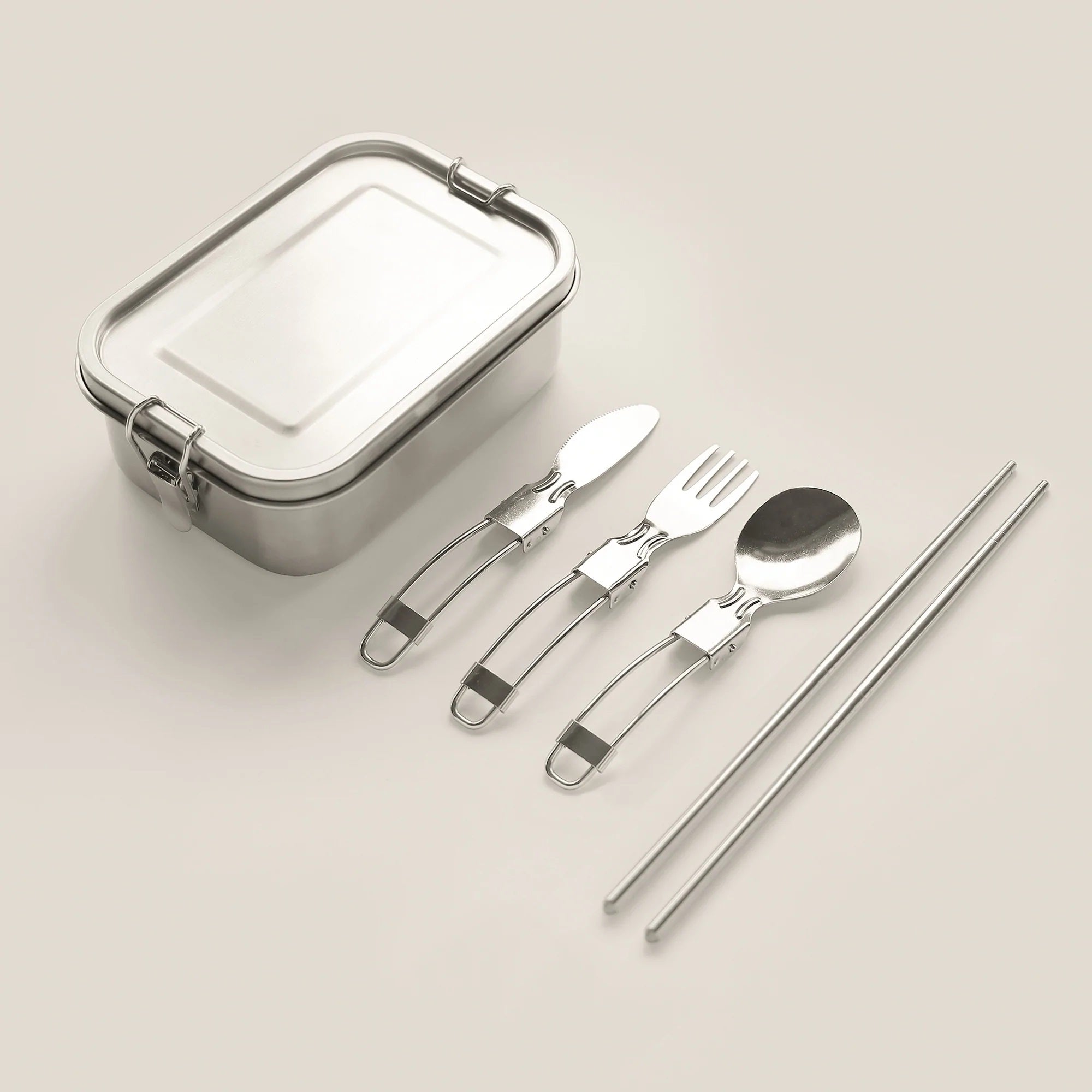 Leakproof Stainless Steel Lunch Box - 800ml