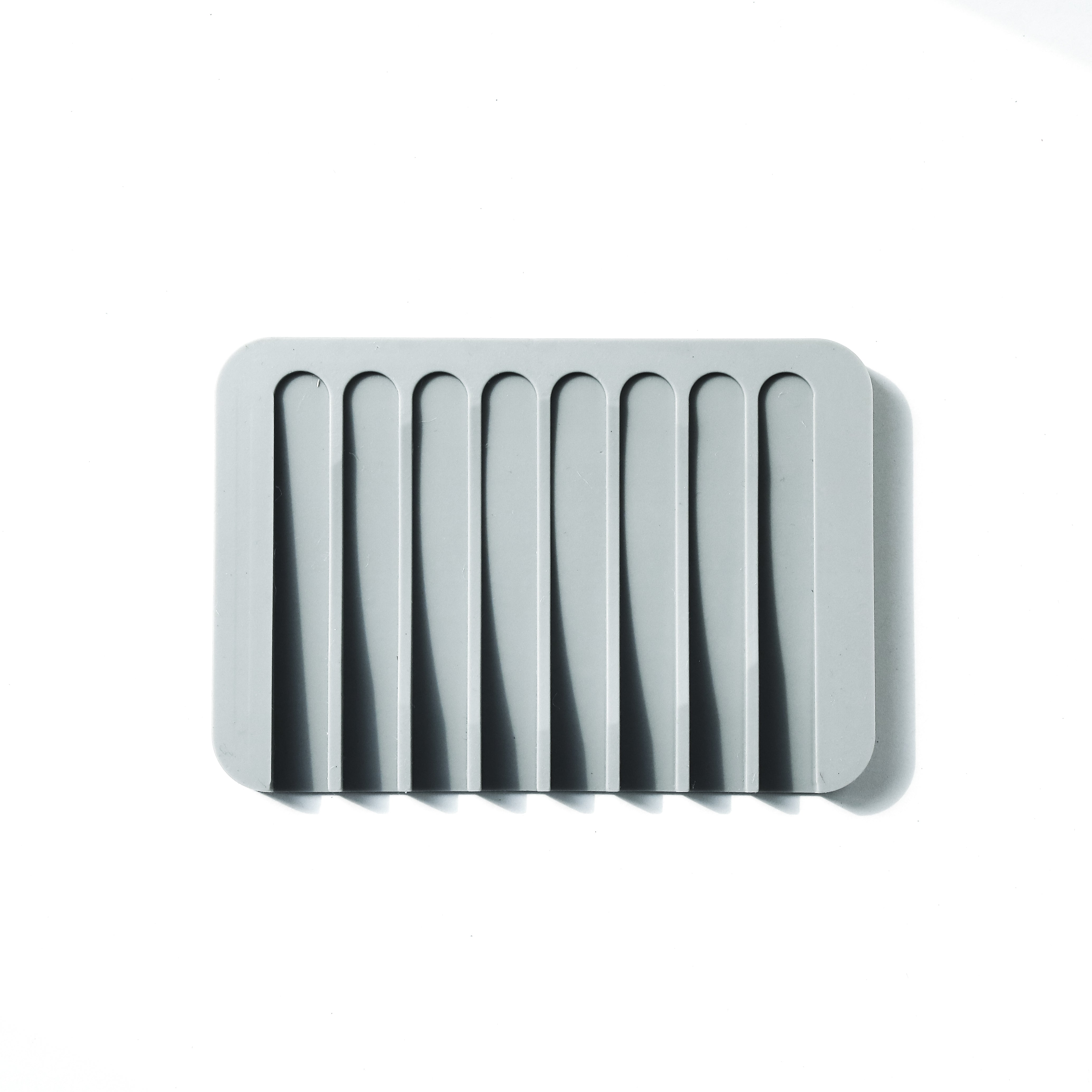 Silicone Soap Tray - Grey