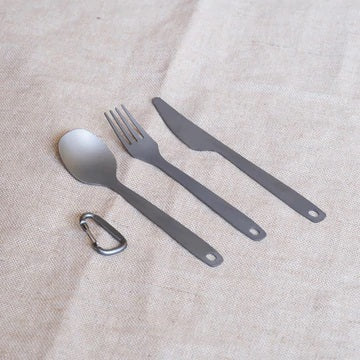 Titanium Cutlery Set - 3 PCS