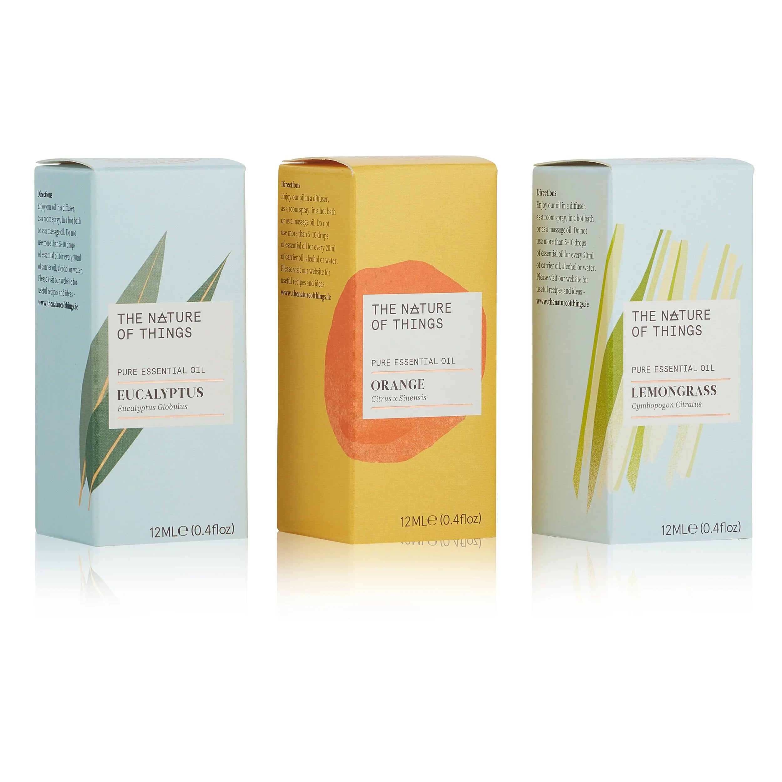 Gift Set - Freshen Up (Lemongrass, Orange, Eucalyptus)