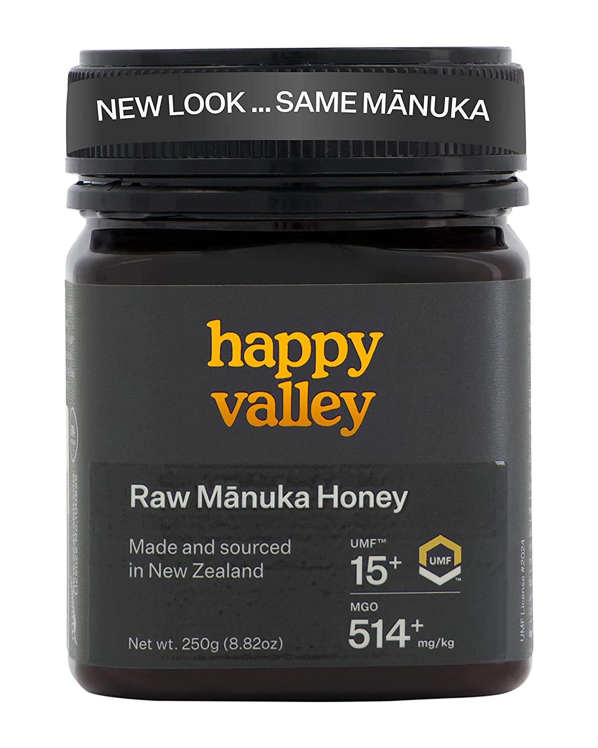 NZ UMF 15+ Mānuka Honey (MGO 514) 250g