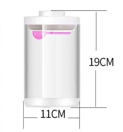 Glass Seal Pot 1200Ml (wt.380g)