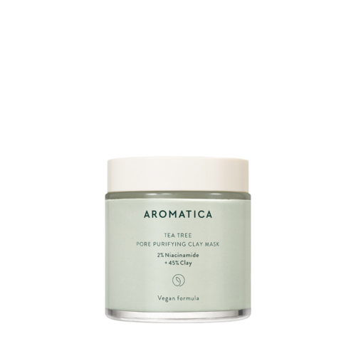 Tea tree Pore Purifying Clay Mask  2% Niacinamide + 45% Clay 120g