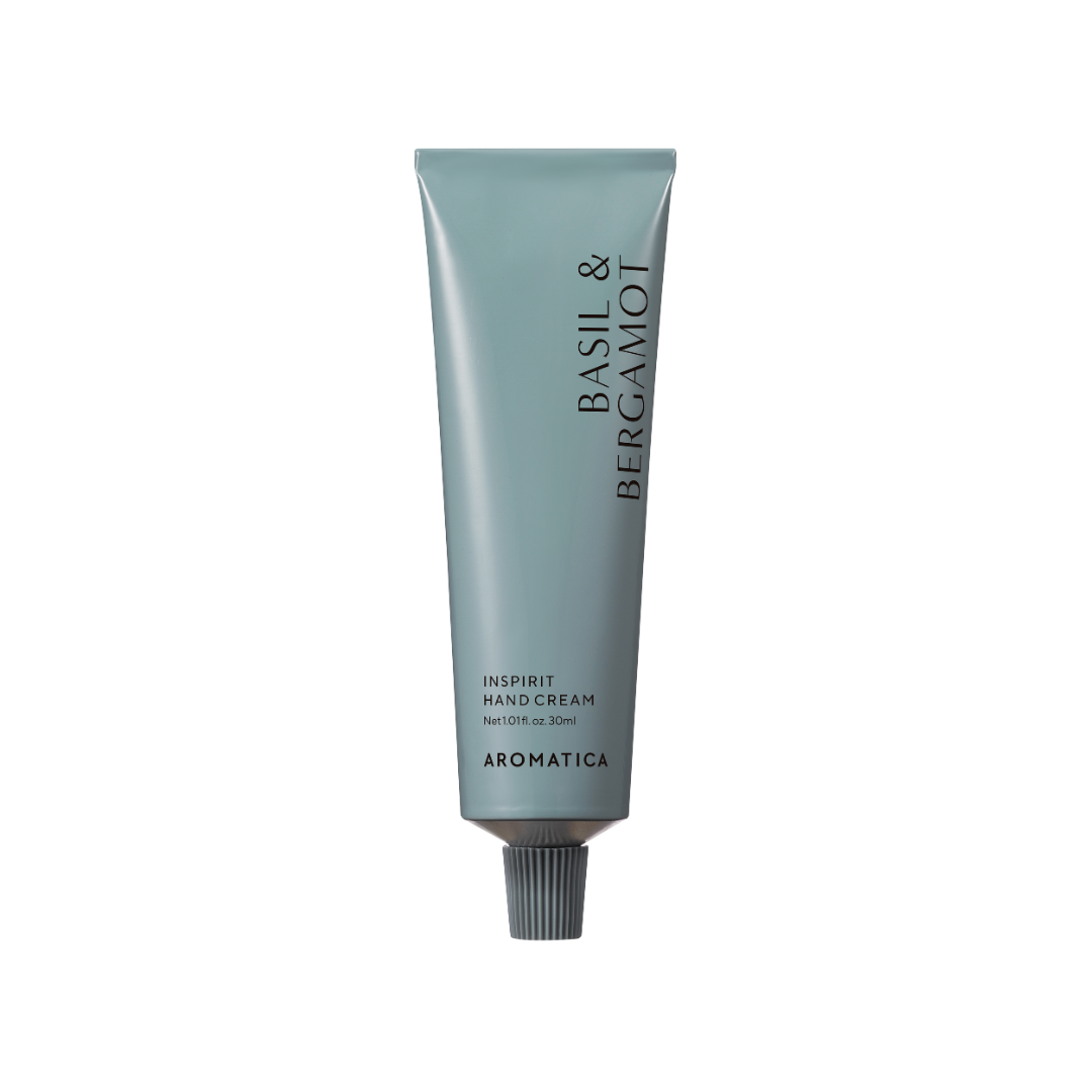 Inspirit Hand Cream - Basil & Bergamot 30g