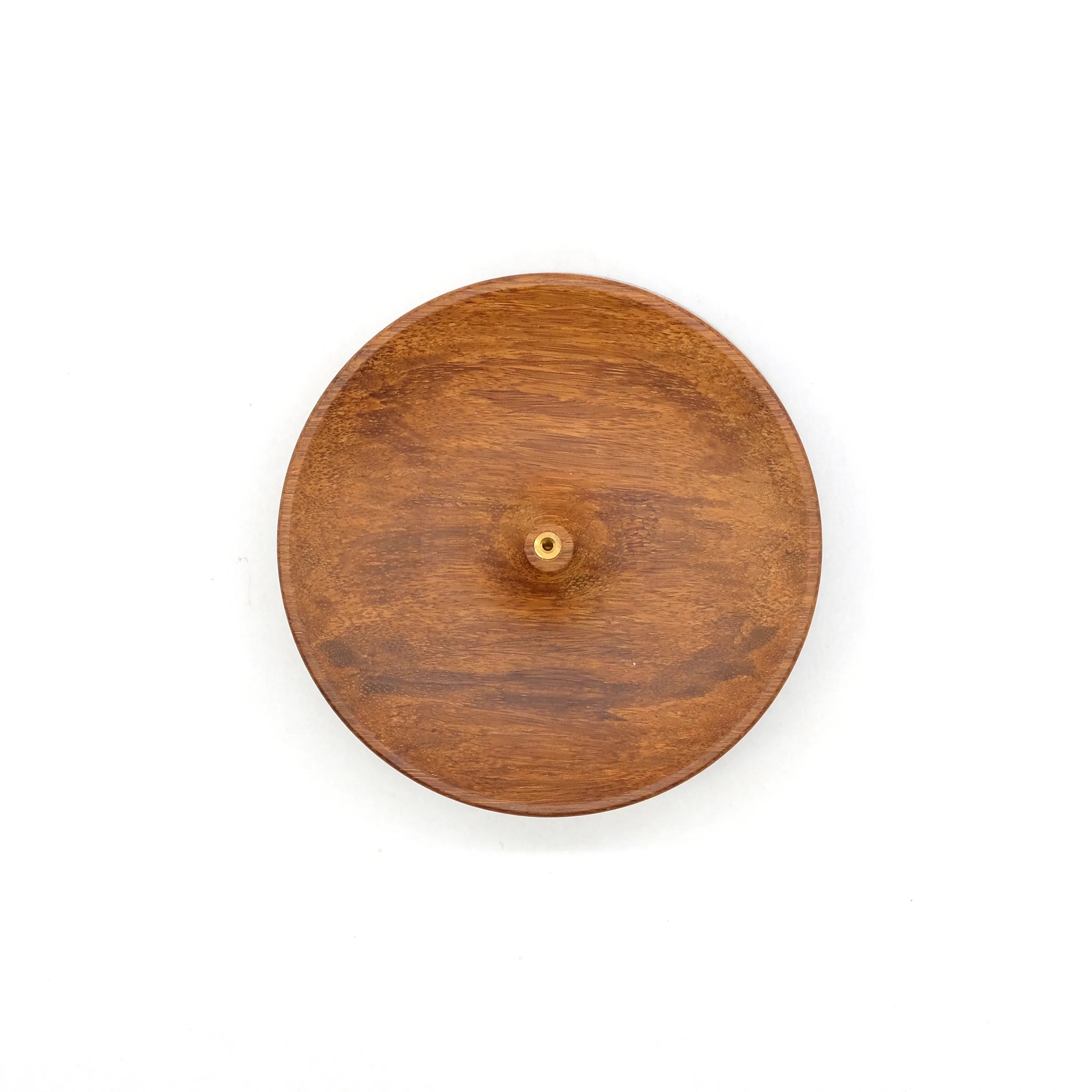 Wooden Incense Holder - Round