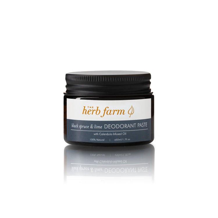 Black Spruce & Lime Deodorant Cream