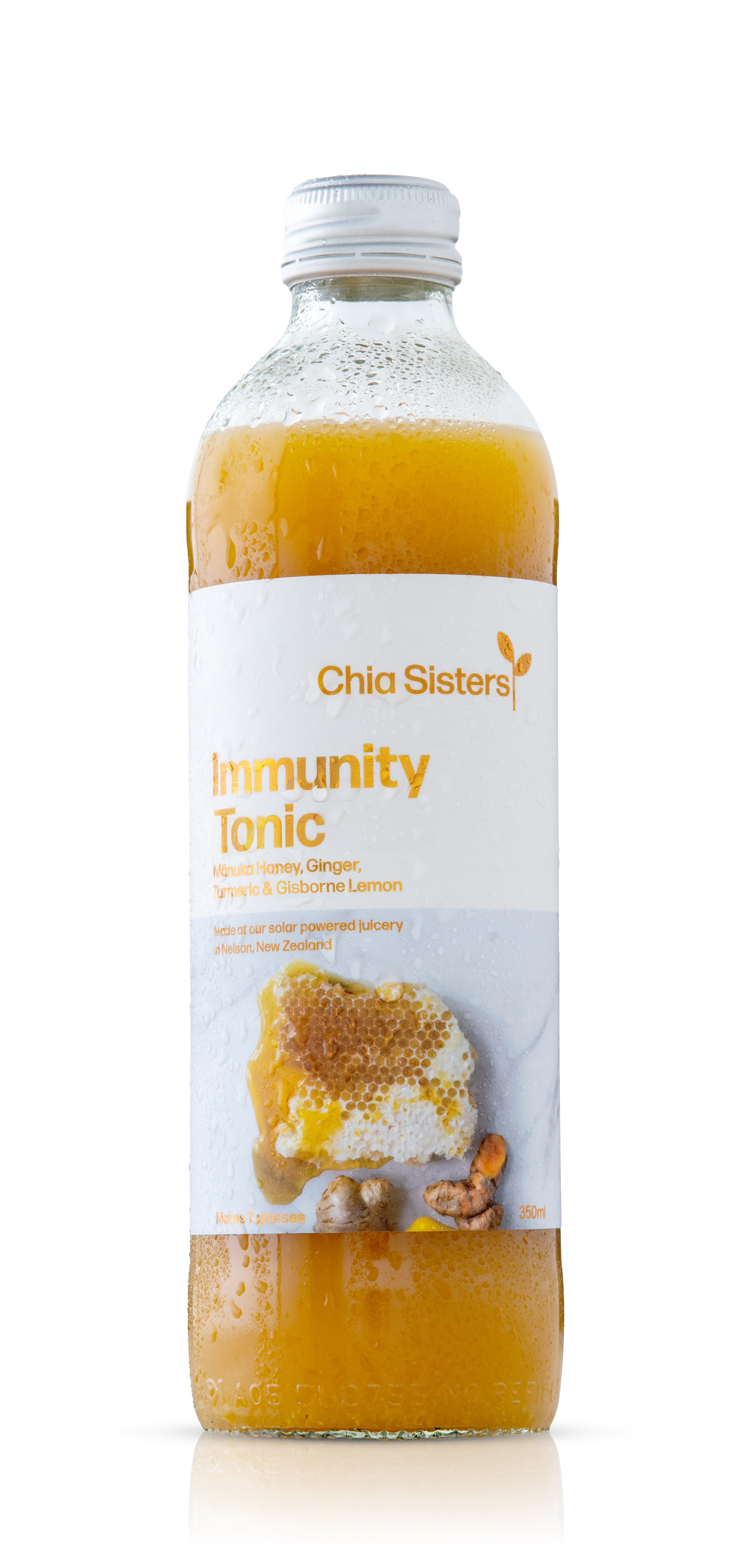 Immunity Hot Tonic - Honey, Ginger, Turmeric & Lemon