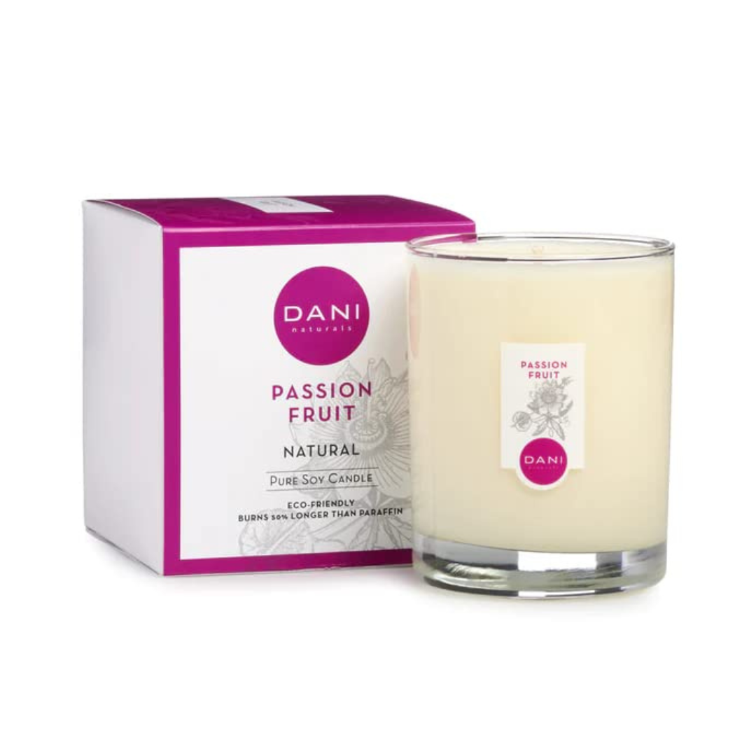 Passion Fruit Glass Candle