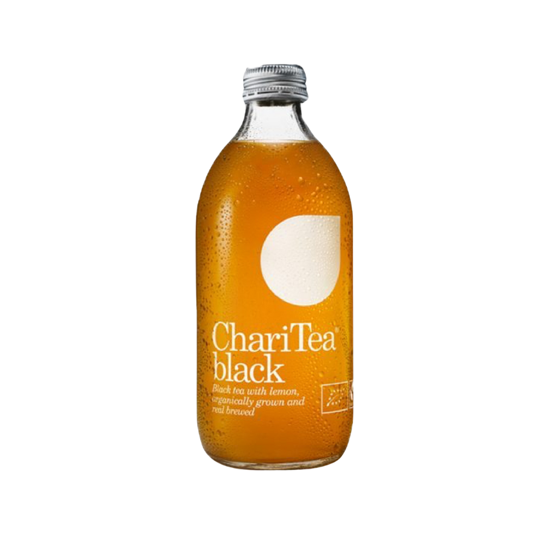 Organic Black Iced Tea with Lemon 330ml