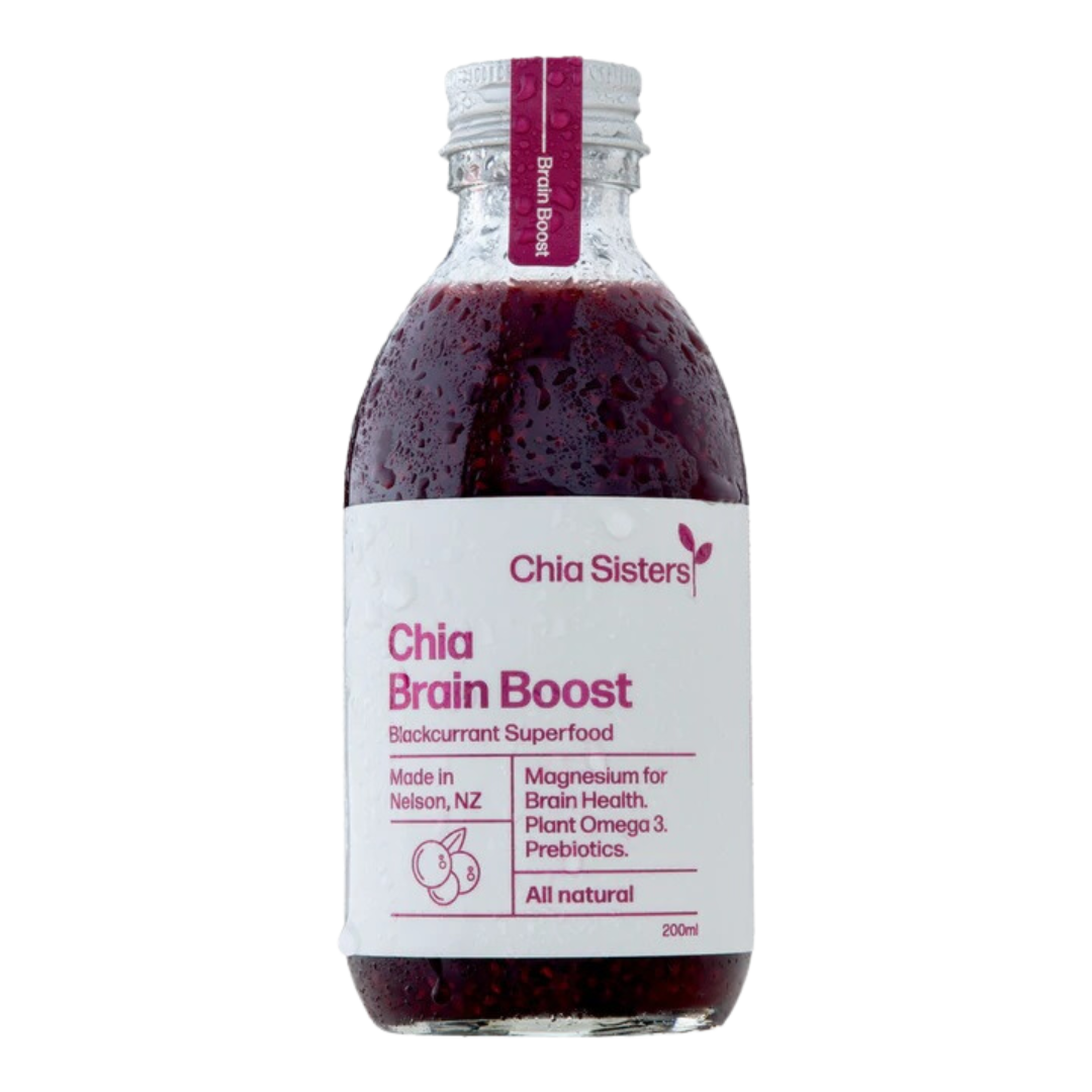 Chia Brain Boost - Blackcurrant 200ml