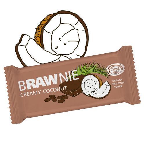 Brownie Creamy Coconut - Vegan Gluten Free