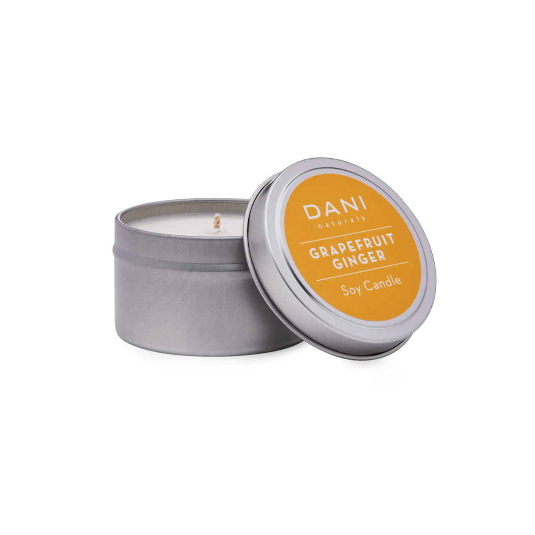 Grapefruit Ginger Candle Tin