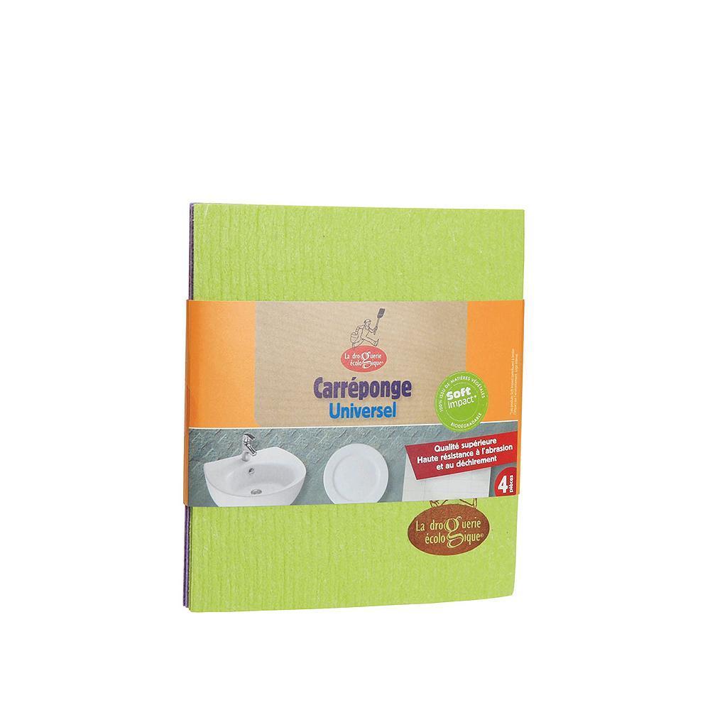 Plant Based Cellulose Sponge Pads 4PCS