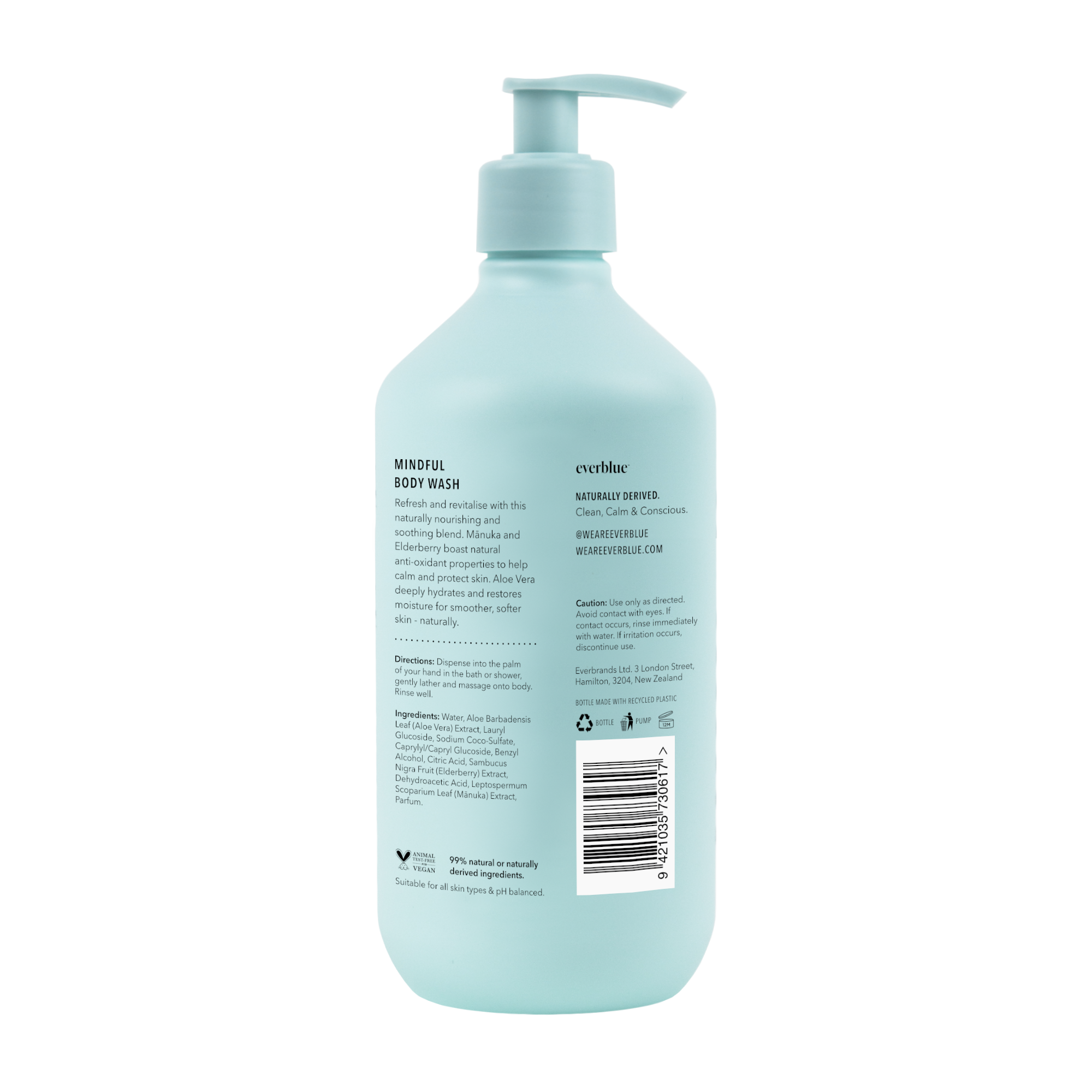 Hand Wash Mindful 800ml Refill