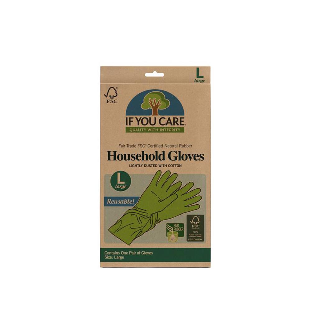 FSC Certified Natural Household Gloves - Large