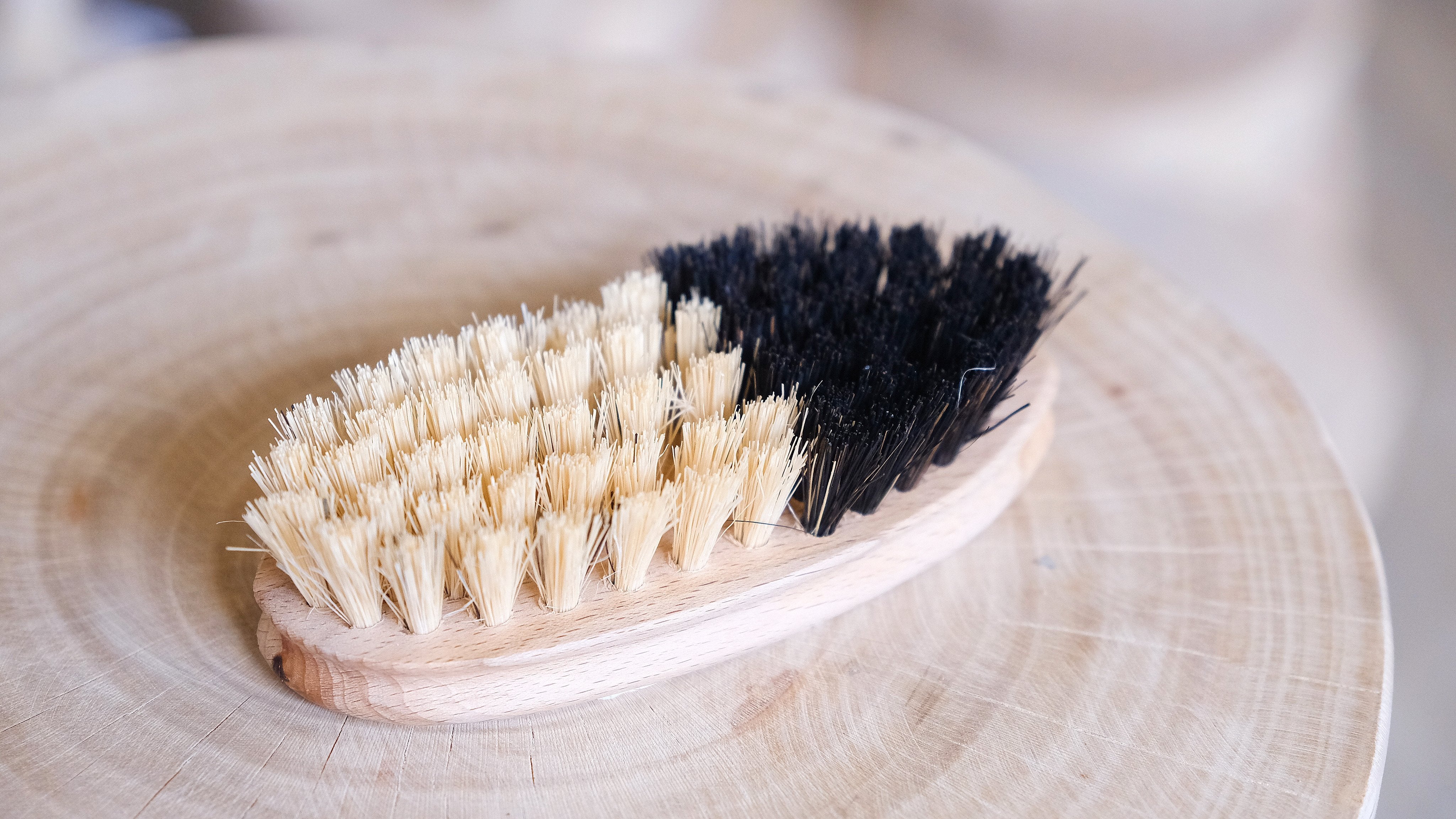 Natural Fiber Vegetable Brush