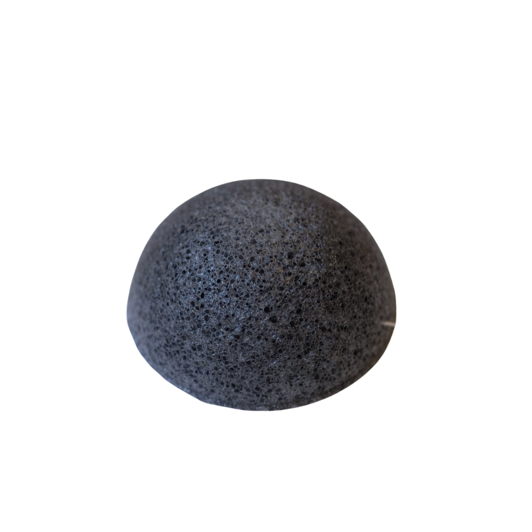 Konjac Facial Sponge - Bamboo Charcoal