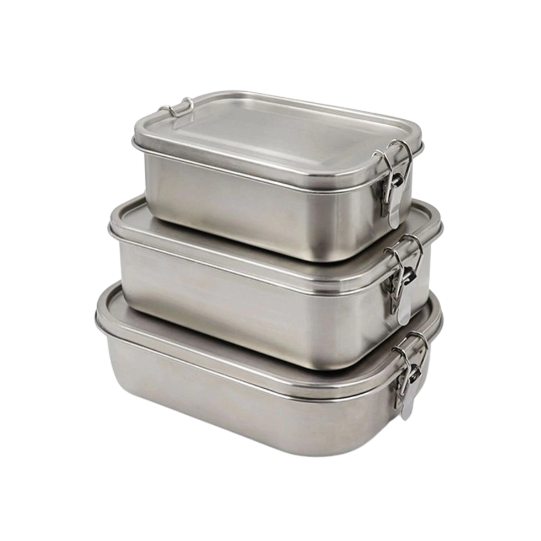 Leakproof Stainless Steel Lunch Box - 1200ml