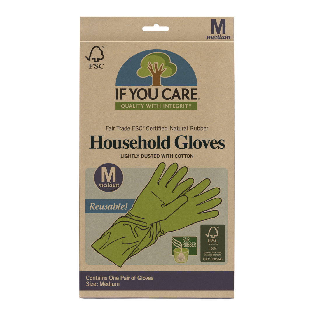 FSC Certified Natural Household Gloves - Medium