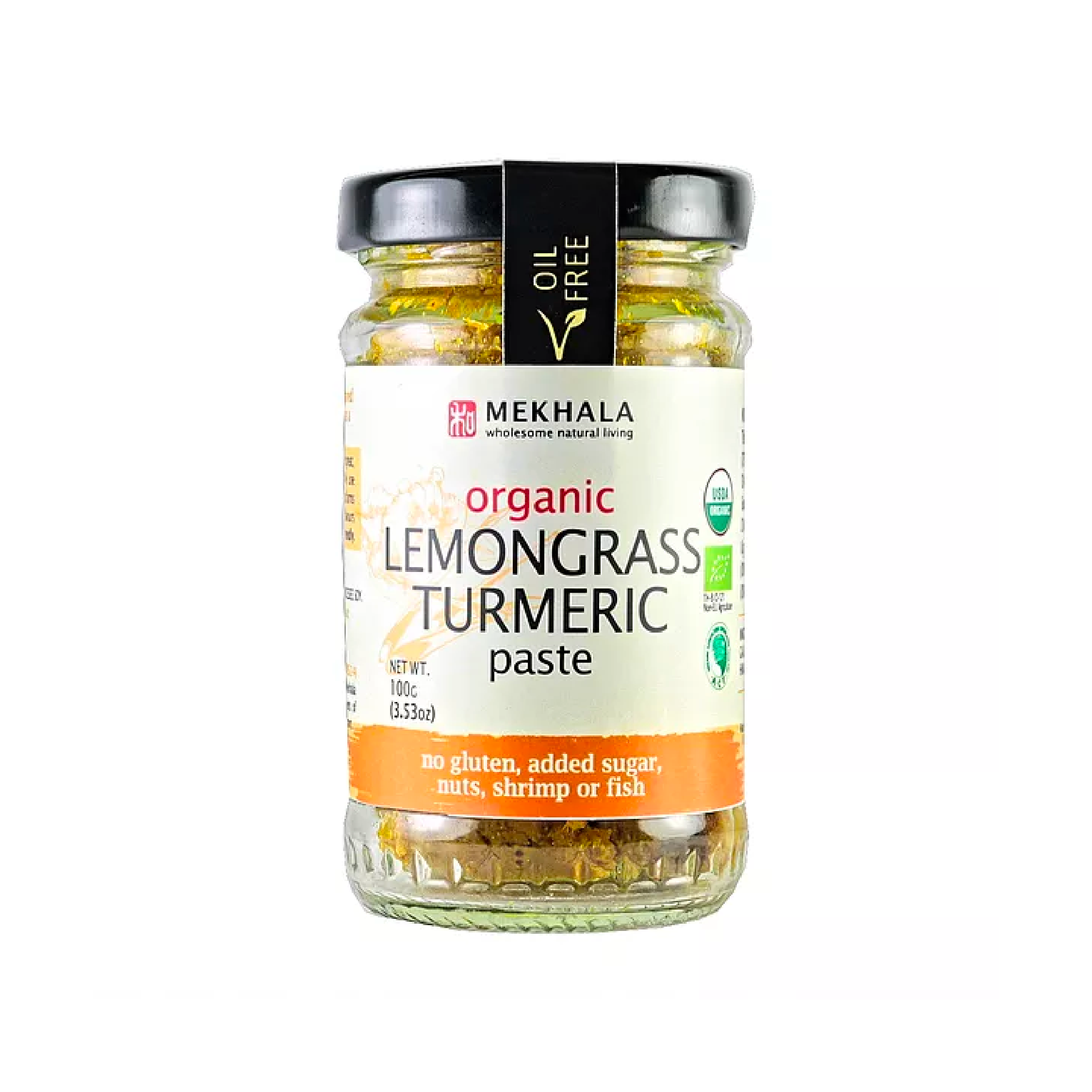 Organic Vegan Lemongrass Turmeric Paste 100g