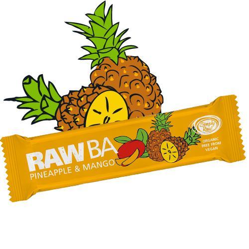 Raw Bar Pineapple & Mango - Vegan Gluten Free