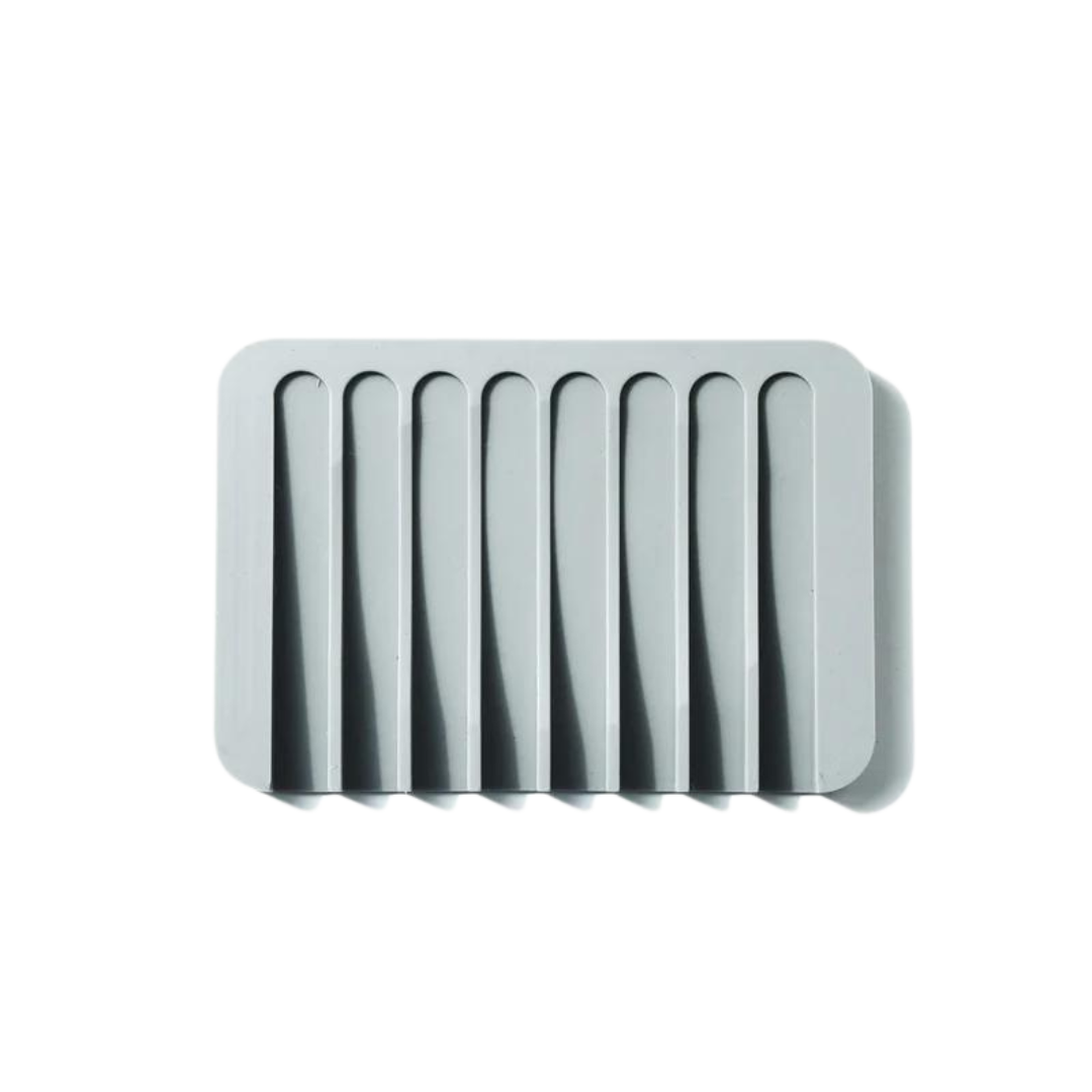 Silicone Soap Tray - Grey