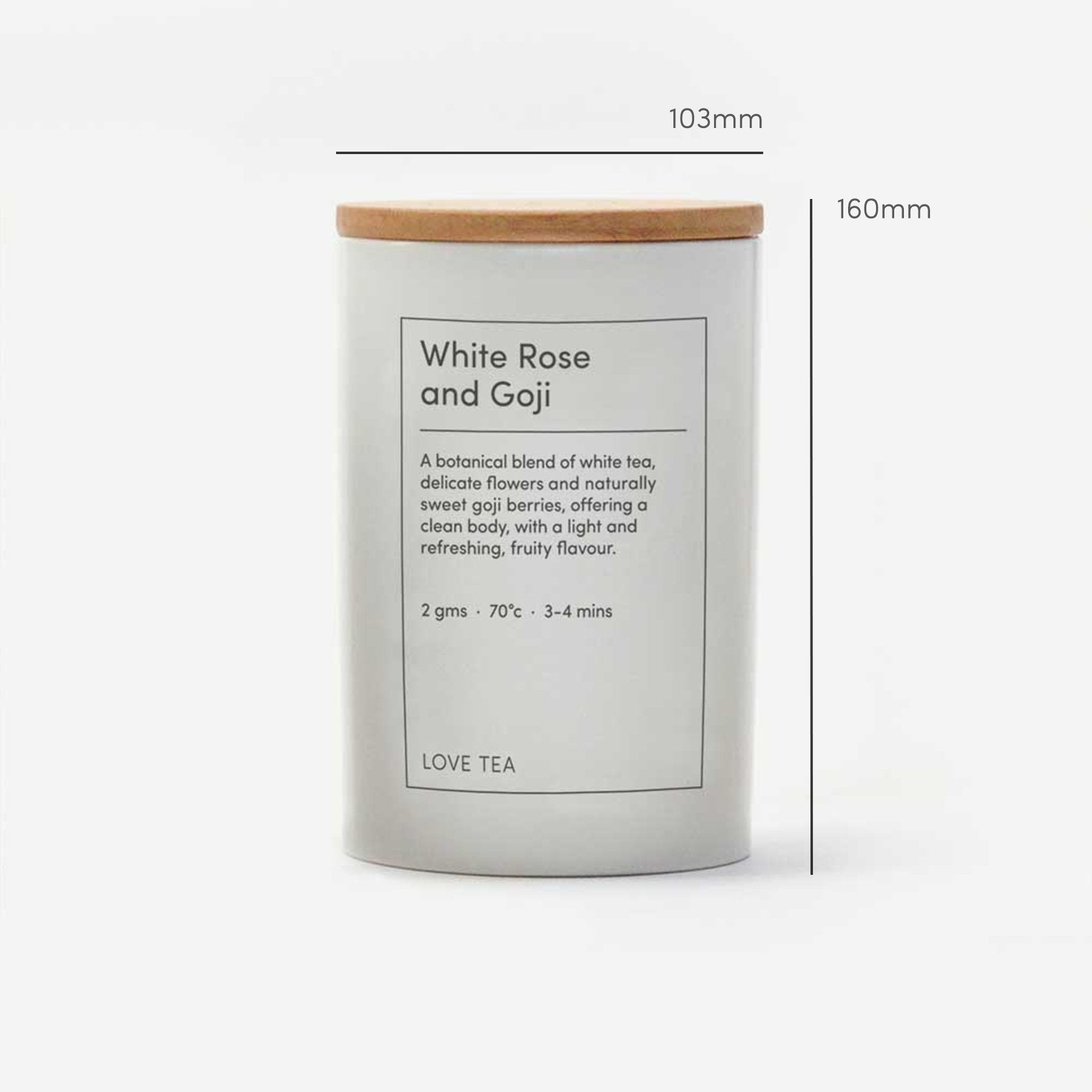 White Rose & Goji Loose Leaf Box 50g