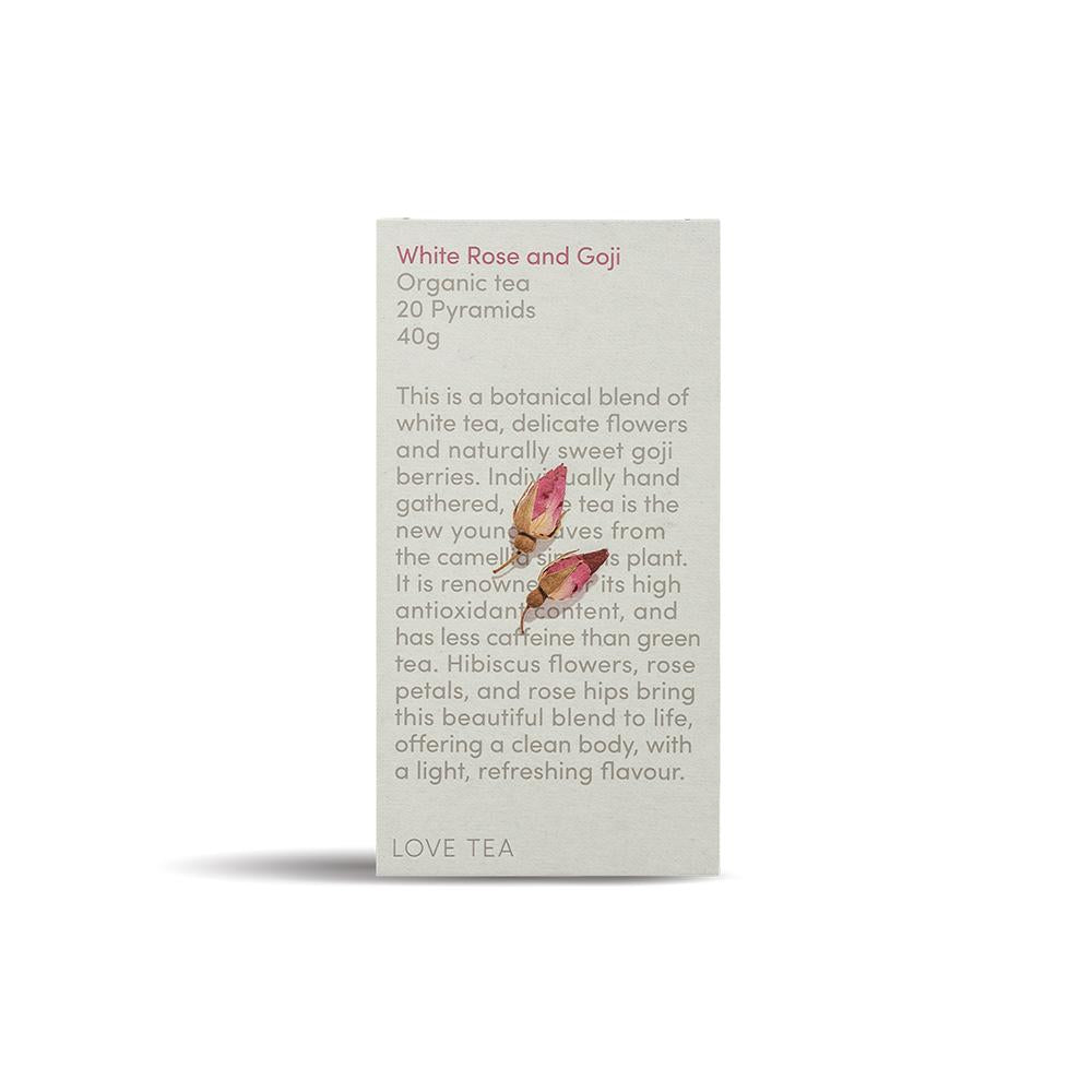 White Rose Goji Tea - 20 Pyramid bags